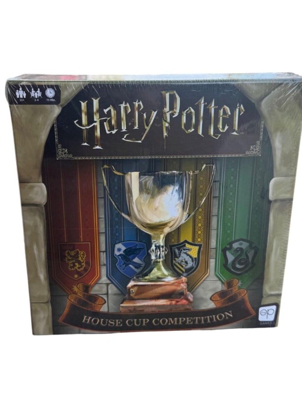 Harry Potter House Cup Competition Board Game USAopoly NEW sealed packaging.